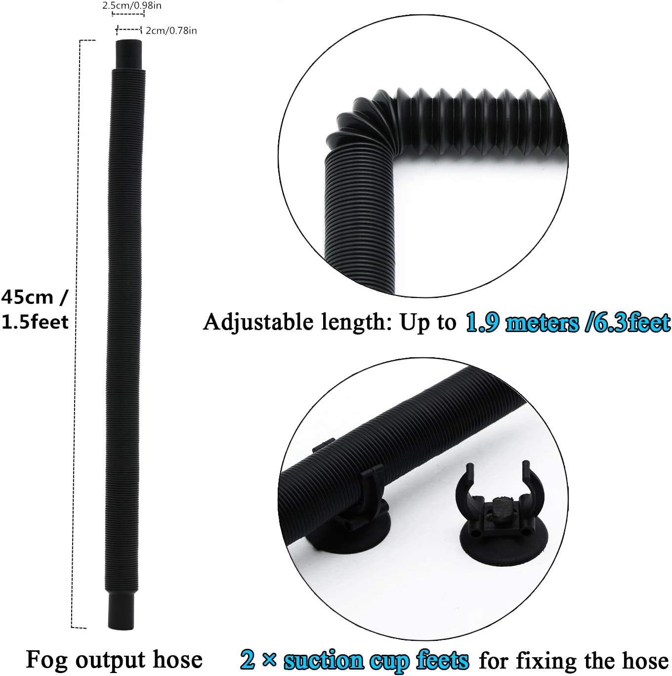 Coospider 3.8L Reptile Fogger Mister, Quiet Reptile Humidifier for Reptiles Tank, Terrarium Humidifiers with Extended Tube, Automatic Reptile Misting System for Reptiles Amphibians Herps Vivarium - FurryFun