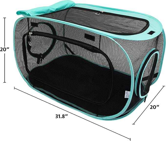 Kitty City Outdoor Catio Furniture and Play Kits for Cats, Outdoor Kennel