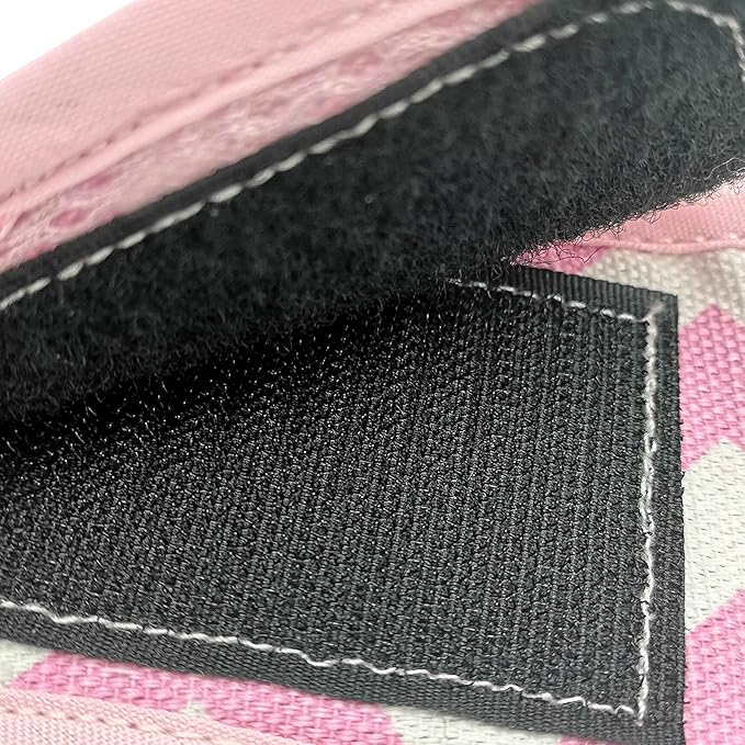 Cat Harness and Leash for Walking Escape Proof, Adjustable Cat Vest Harness, Padded Stylish Cat Walking Jackets, Pink Plaid, X-Small