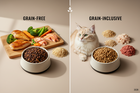 Grain-Free Cat Food vs. Grain-Inclusive: Which is the Best Choice for Your Cat in 2026?