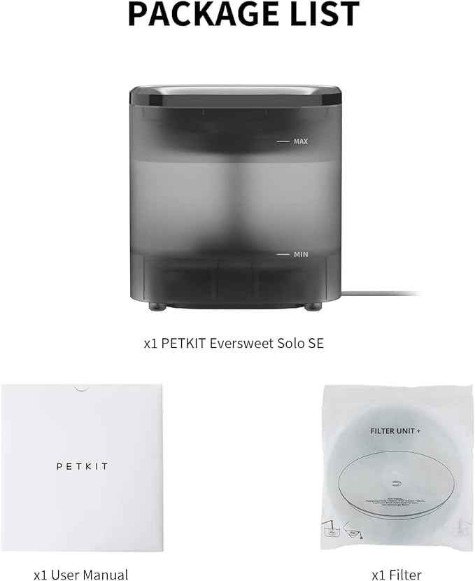 PETKIT New Cat Water Fountain with Wireless Pump, Ultra Quiet 65oz/1.85L Pet Water Fountain for Cats and Dogs Inside, Detachable Design Easy to Clean and Assemble, Filters Included