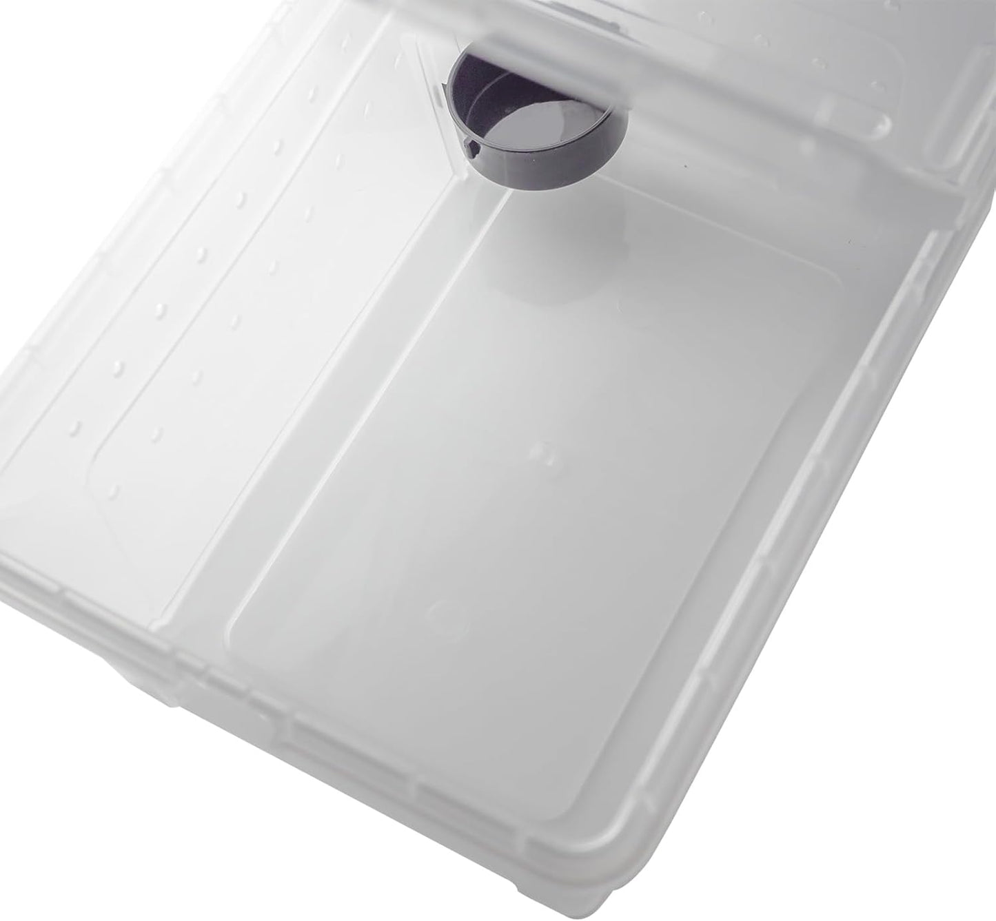 OMEM Portable Reptile Terrarium Habitat for Mini Pet Houses Breathable Holes Stackable Container (2PCS-L) - FurryFun