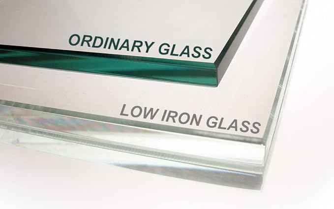 Ultra Clear Rimless Aquarium Tank 6-60 gallons Low Iron Glass (7Gal - Top Glass Canopy)