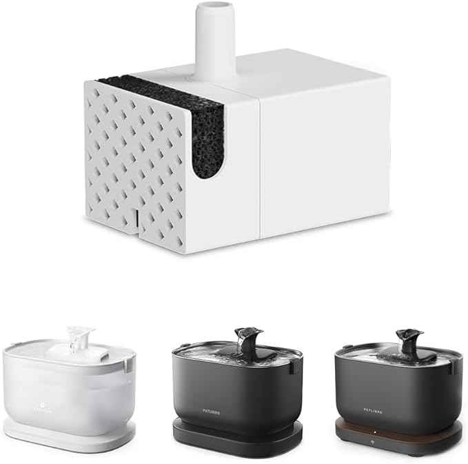 PETLIBRO Offical Cat Water Fountain Pump, Easy Replacement for Cat Fountain PLWF115/PLWF105/PLWF005, Wireless Cat Fountain Pump for Pet Water Fountain, Super Quiet Pump for Dog Dispenser