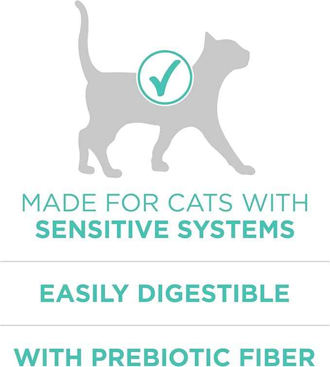 Purina ONE Sensitive Stomach, Sensitive Skin, Natural Dry Cat Food, +Plus Sensitive Skin and Stomach Formula - 22 lb. Bag