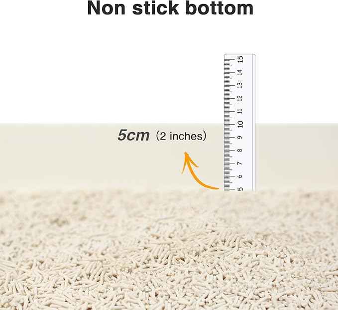 Cat Litter 12LB/2 Packs Dust-Free Clumping Tofu Cat Litter Quickly Absorb Odors Toilet Can Flush Into The Toilet Pure Natural tofu cat Litter (Original Flavor)