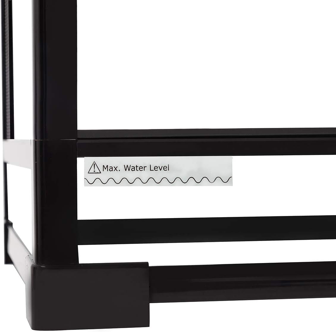 REPTI ZOO 50 Gallon Reptile Glass Terrarium Tank Double Hinge Door with Screen Ventilation Large Reptile Terrarium 36" x 18" x 18"(Knock-Down) - FurryFun