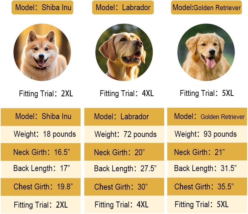 Dog Pyjamas PJS Sweater Clothes and Home Clothing Suitable for Medium to Large Breeds of Dogs, Dog Neutering Suits, Extra-Large Stretch Fabric, Four-Legged Clothes(Thickened Red, 5XL)