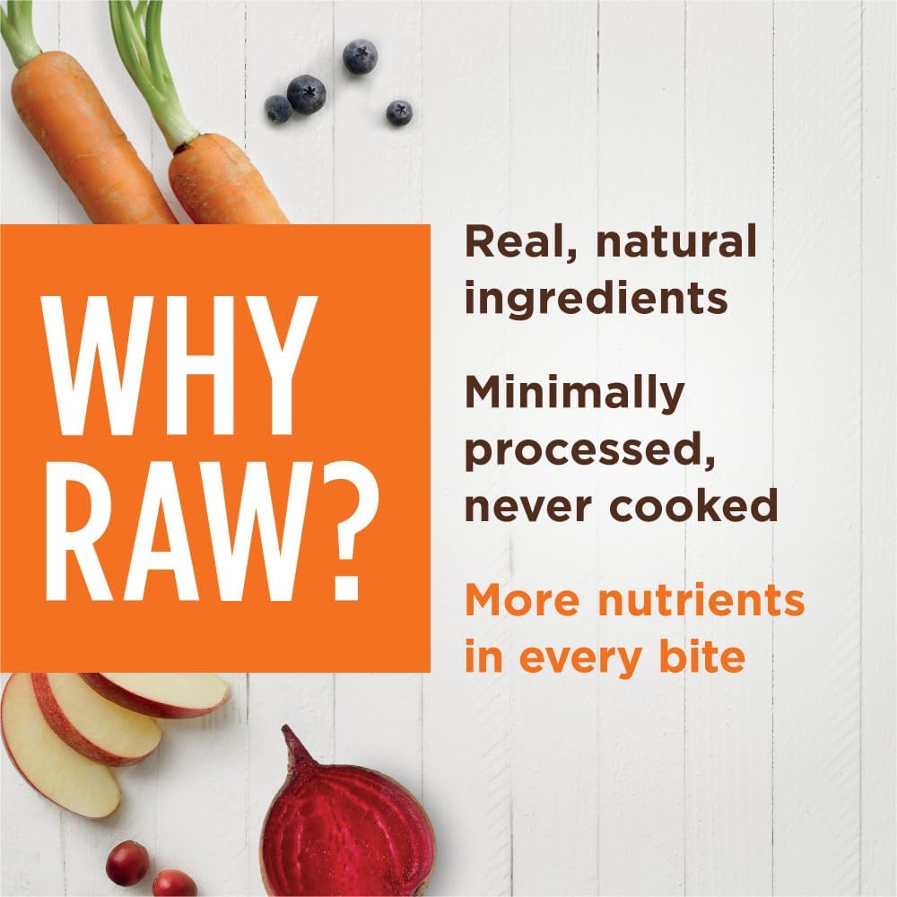 Instinct Raw Boost Mixers, Freeze Dried Dog Food Topper, Grain Free Recipe - All Natural Beef, 25 oz. Bag