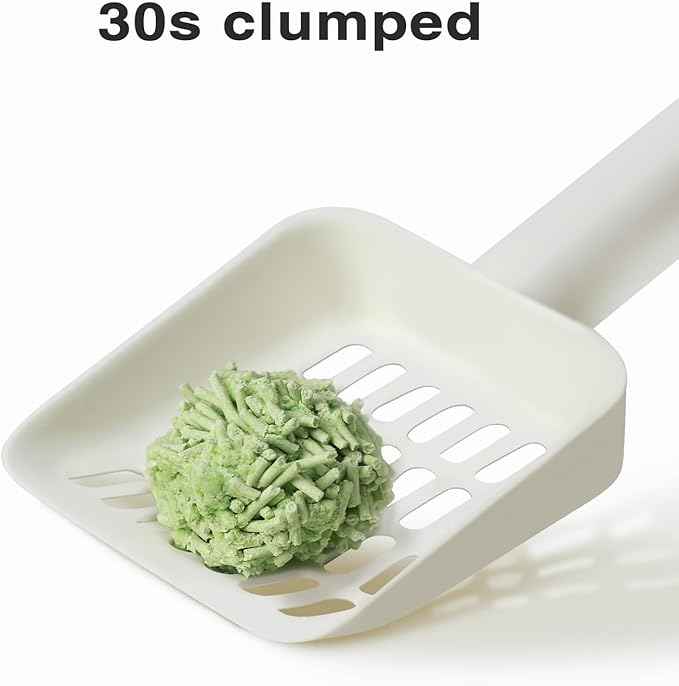 Cat Litter 24LB/4 Packs Dust-Free Clumping Tofu Cat Litter Quickly Absorb Odors Toilet Can Flush Into The Toilet Pure Natural tofu cat Litter (Green Tea)