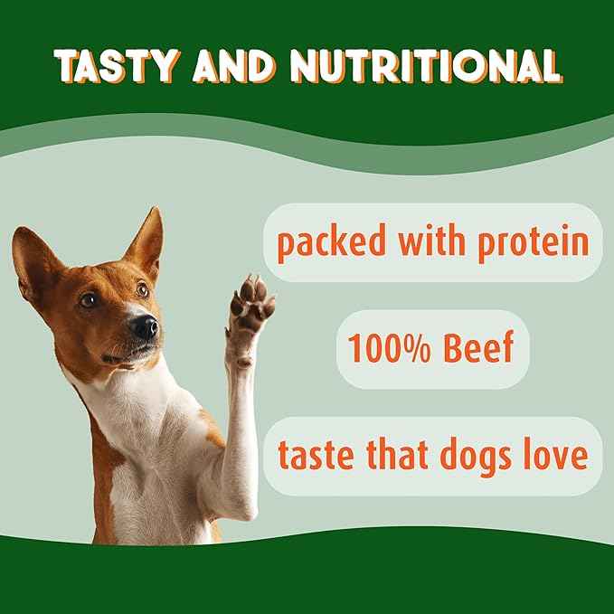 Ultra Chewy Collagen Sticks 9-12 inches (10 Pack) – Long Lasting Odor-Free, All-Natural Dog Chews – Rawhide & Bully Stick Alternative