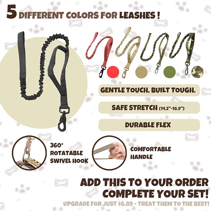 Cat Harness and Leash Escape Proof Tactical Cat Harness with Custom Patches Adjustable Soft Vest for Walking & Training Comfortable Outdoor Gear Fits Small Medium Large Cats (8-20 lbs)
