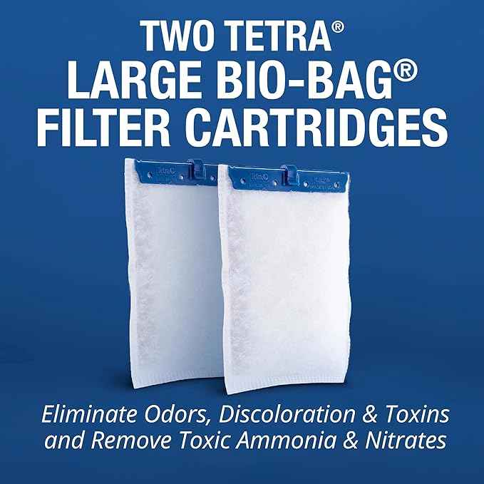 Tetra Complete LED Aquarium Kit for Fish, 55 Gallons, Includes White LED Lights, Filter, Heater and Accessories