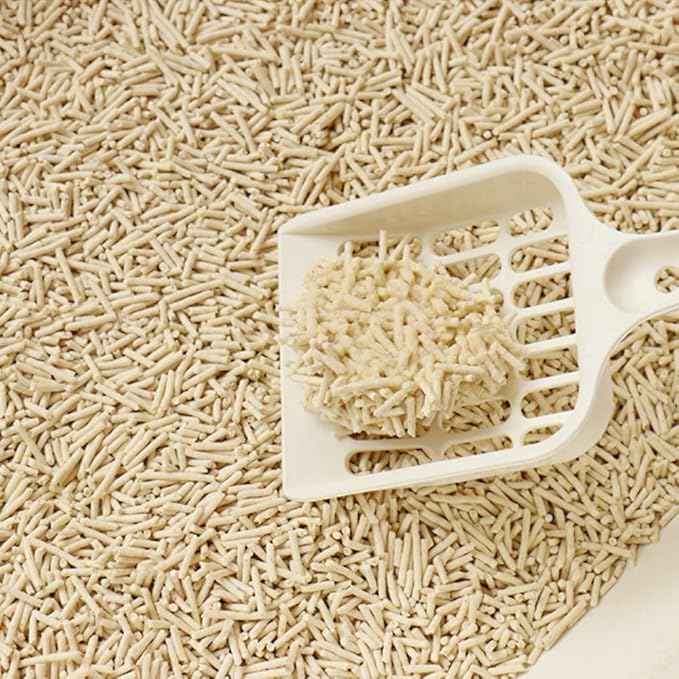Natural Soy Litter, Tofu Cat Litter - Clumping, Flushable, Ultra Absorbent and Fast Drying - Zero Dust, Low Tracking - Unscented, 2 Pack