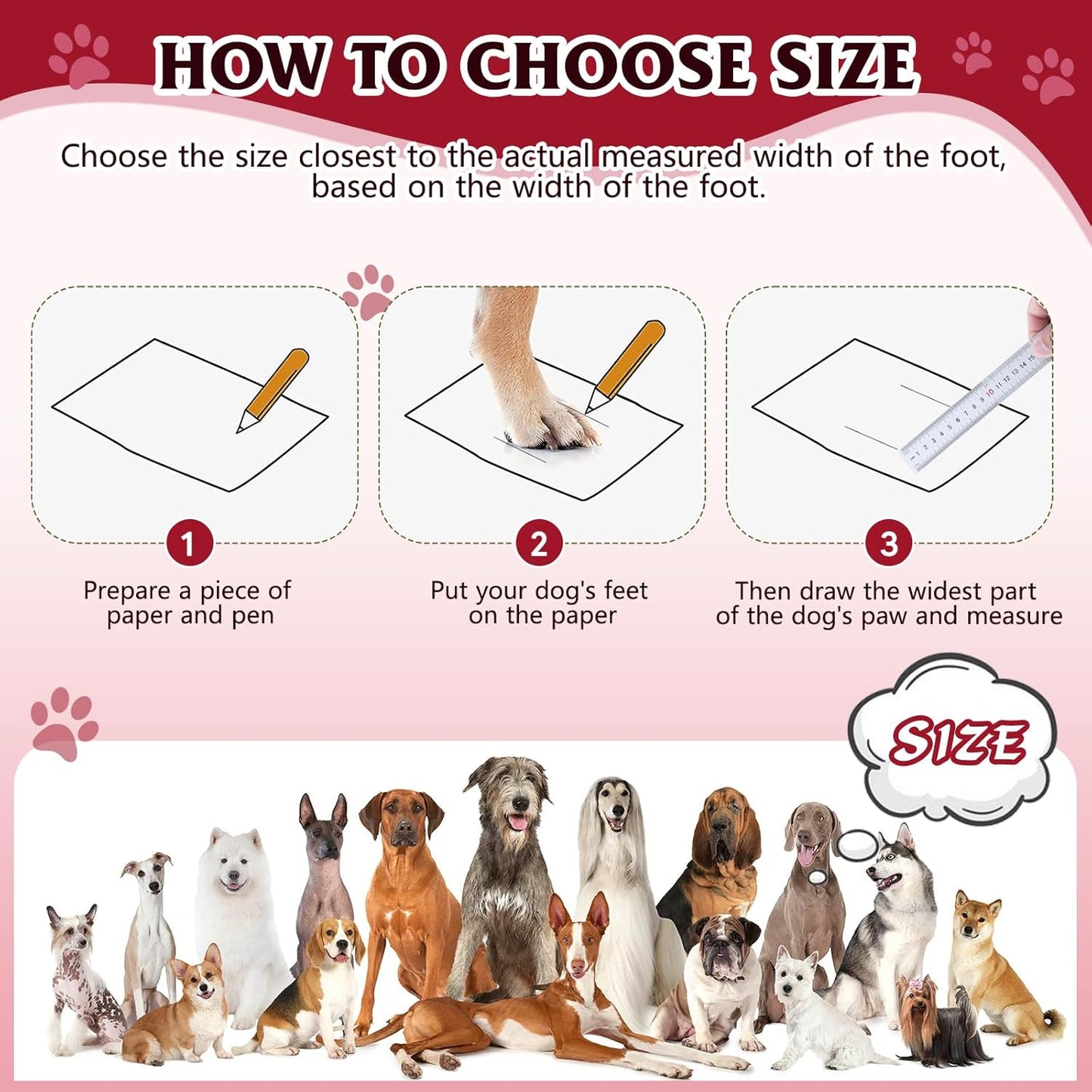 Dog Shoes for Large Medium Small Dog, Mesh Breathable Dog Shoes for Hot Pavement, Anti-Slip Dogs Boots Paw Protectors with Reflective for Outdoor Walking Indoor Hardfloors (Size 4)