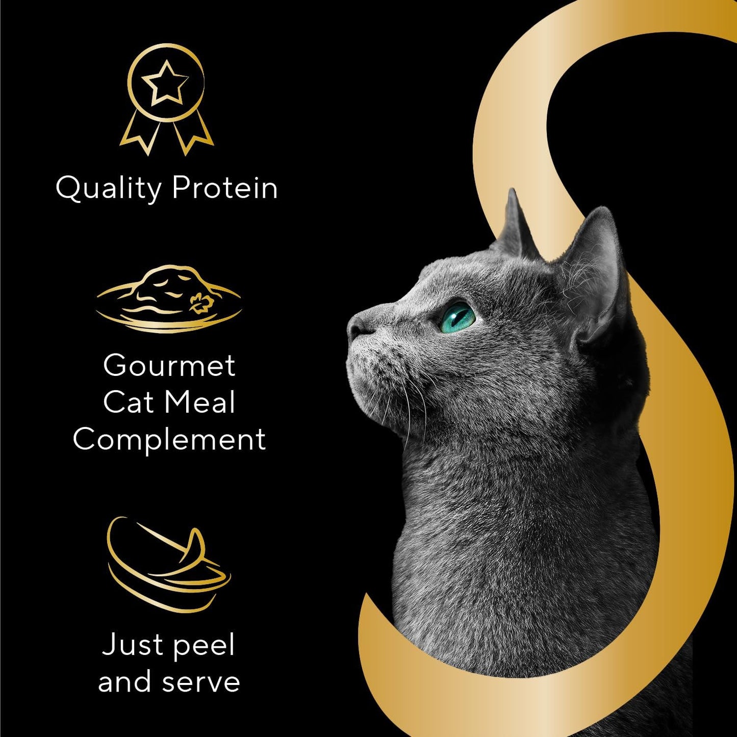Sheba Selections Filets in Broth Adult Wet Cat Meal Complement Chicken & Tuna Recipe, 1.3 oz. Cups, 12 Count