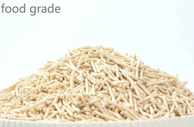 Tofu Cat Litter 5.6LB Fast Clumping, Dust-Free,100% Food Grade Raw Materials, Clumping,Flushable,Ultra Absorbent and Fast Drying,Solubility in Water,Really Dust-Free,Less Scattering (1)