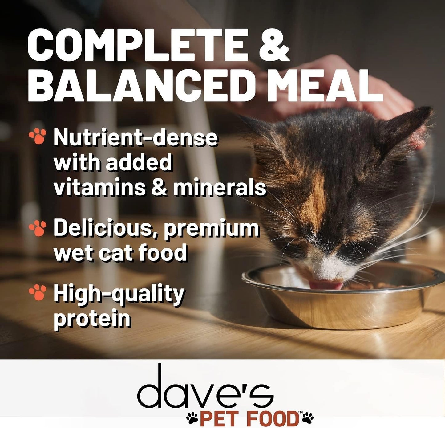 Dave's Pet Food Grain Free Wet Canned Cat Food Pate (Gobblicious Gourmet), Made in USA Naturally Healthy, Added Vitamins & Minerals, 5.5 oz Cans (24 Pack)