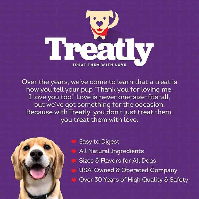 USA Collagen Rolls 9-10" Dog Chew Treats - Natural Flavor, 4 Count/1 Pack