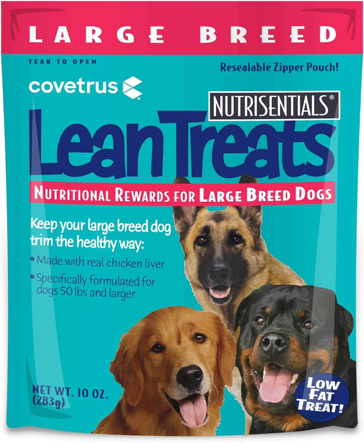 Butler Lean Treats Nutritional Rewards For Large Dogs (1 Pack), 10 Oz/Large