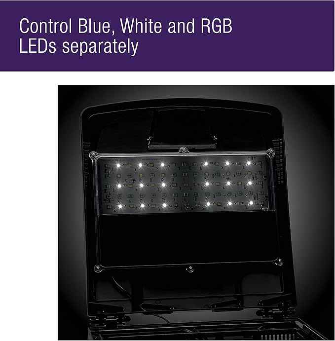 Coralife BioCube, Aquarium Kit, Nano Tank, Customizable LED Lighting, for Saltwater and Freshwater Environments, 16 Gallons