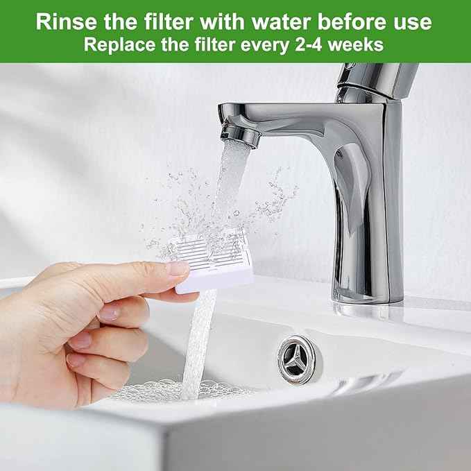 Replacement Carbon Filters for Cepheus 360 Oasisic Ceramic Pet Fountain/iPettie Cupcake/Wonder Creature Aurora and Cup Cake Pet Fountain Including 8 Carbon Filters +2 Foam Filters (10 Pack)