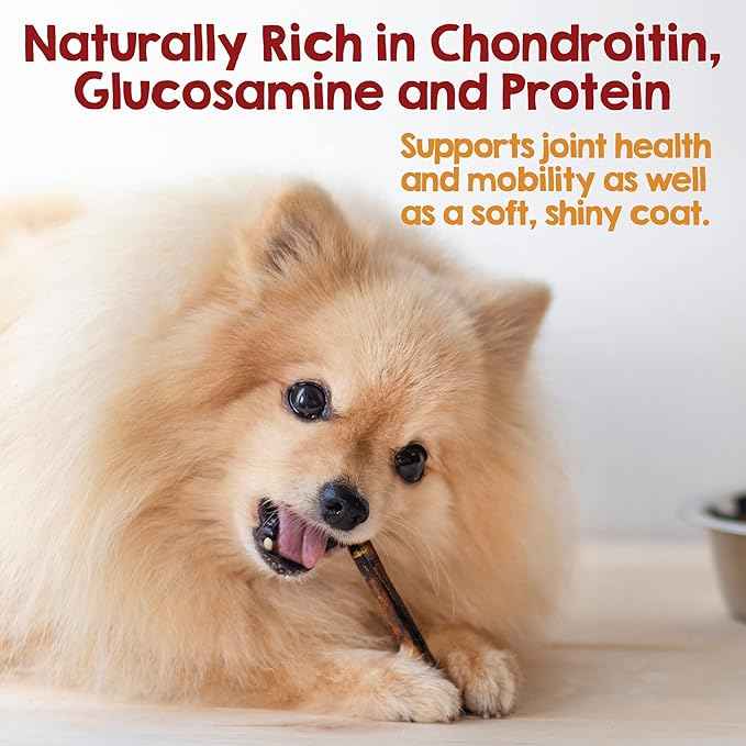 Riley's 6 Inch Beef Collagen Sticks for Dogs, Collagen Chews for Dogs, Bully Stick & Rawhide Alternative, Long Lasting, No Raw Hide Chews, Single Ingredient Dog Treat- 10 ct