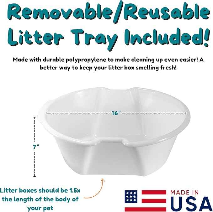 Good Pet Stuff Hidden Litter Box Planter, Decorative Cat Litter Enclosure with Carbon Filter, Artificial Plant, Easy Clean, Indoor Design, Original Round Style, Essentials Kit, Mocha Brown