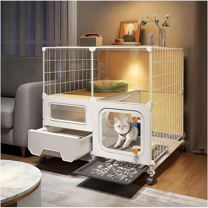 Cat Cage (28″(L) x18″(W) x34″(H))
