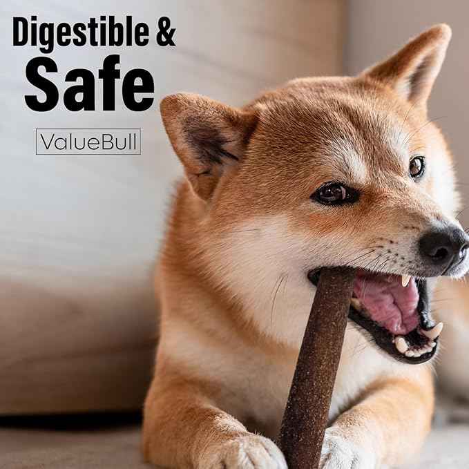 ValueBull Collagen Sticks for Small Dogs, 12 Inch Thin Chews, Natural Dog Treats, 400 Count Wholesale Pack - Supports Joints, Skin & Coat with Chondroitin & Glucosamine