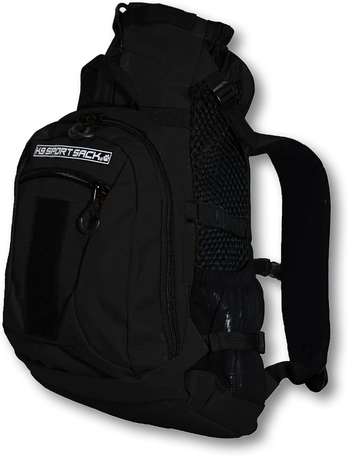 K9 Sport Sack | Adjustable Dog Carrier Backpack (Medium, Plus 2 - Jet Black)