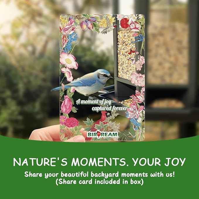 Birdream 2 Pack Bird Feeders for Outdoor Hanging, Retro Pagoda Design Fun Installation Bird Feeder, Attracting Wild Birds Chickadees Goldfinches Cardinals Finches and Sparrows