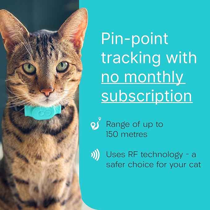 Tabcat V2 Cat & Kitten Tracker - No Monthly Subscription Fee | 2 Lightweight Homing Tags, Cases & Tracking Handset | More Accurate Than GPS | Track 2 Cats Indoors & Outdoors to 1" & 500 ft Range