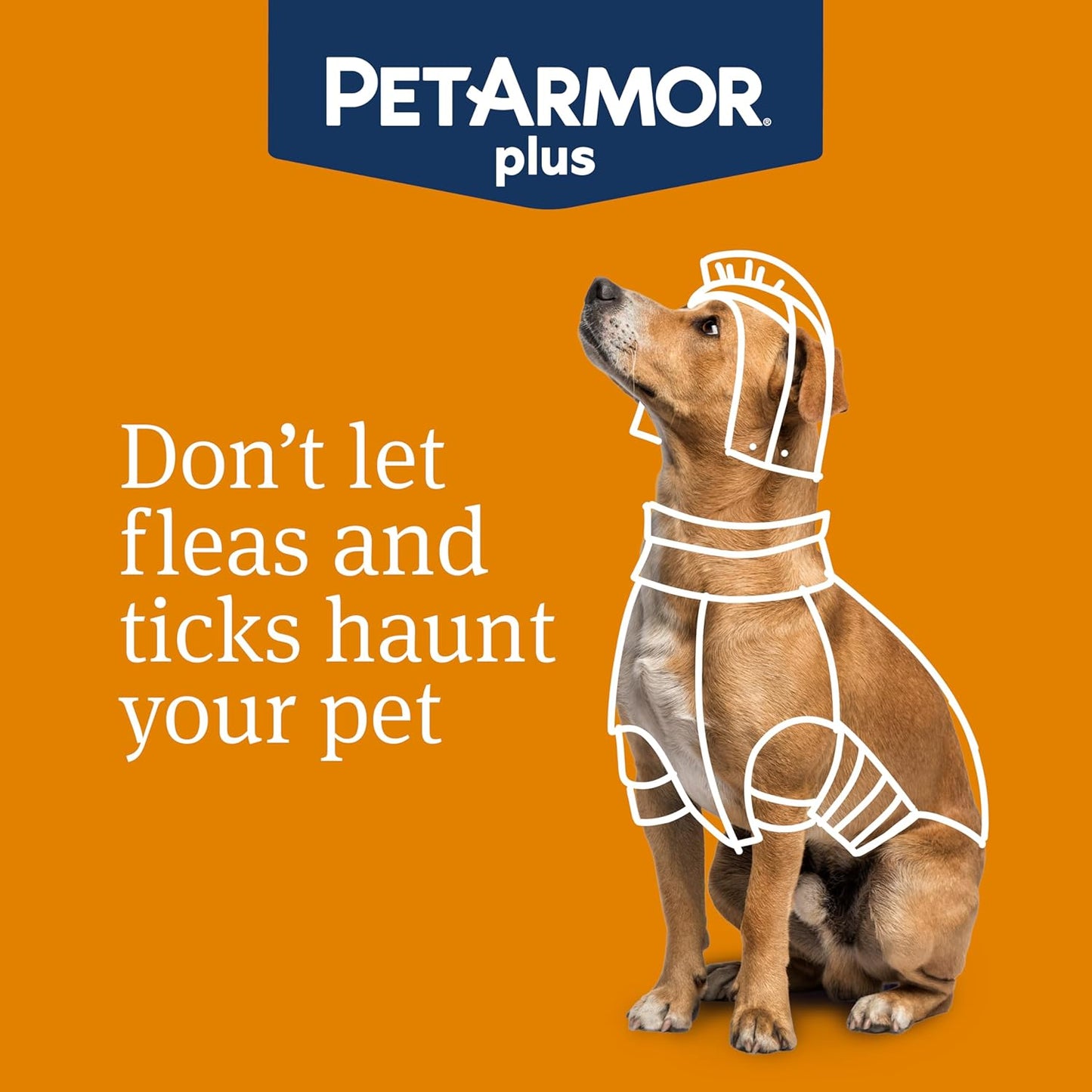 PetArmor Plus Flea and Tick Prevention for Dogs, X-Large Dog Flea and Tick Treatment, 12 Doses, Waterproof Topical, Fast Acting, for X-Large (89-132 lbs)