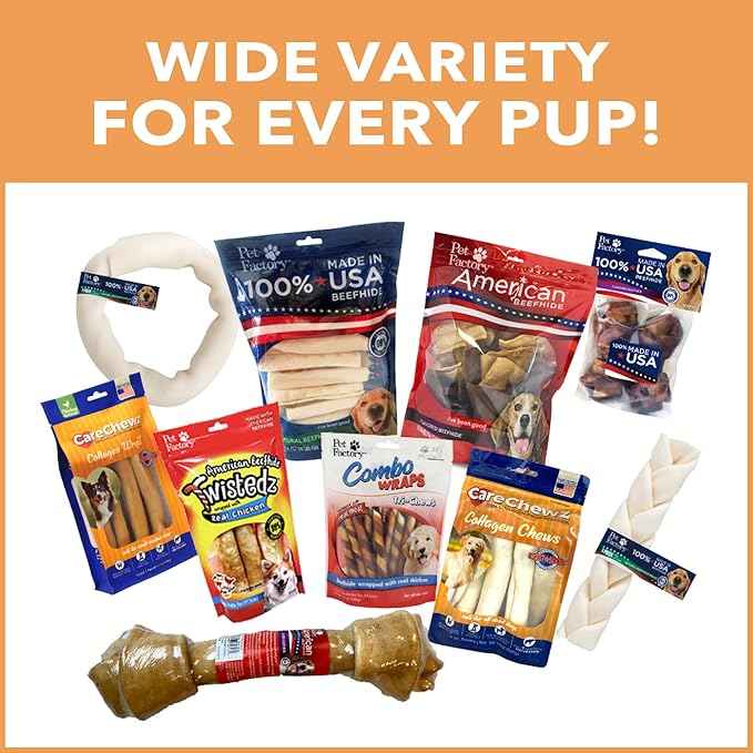 Pet Factory CareChewz Collagen 6-7" Skinny Braided Sticks Dog Chew Treats - Chicken Flavor, 5 Count/1 Pack