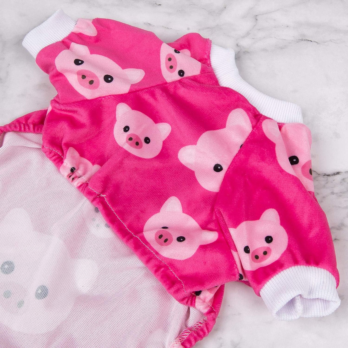 CuteBone Dog Halloween Pajamas Puppy Onesies Small Dogs Soft Pjs Coat Cat Apparel Comfy Pet Christmas Clothes Outfit Doggie Bodysuit P46XL