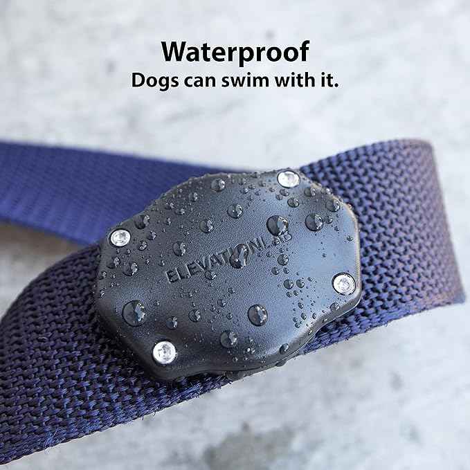 Elevation Lab AirTag Dog Collar Holder - TagVault™ - Secure Thru-Mount, IP69 Waterproof, Doesn't Dangle, Fits All Width Collars (4 Pack)