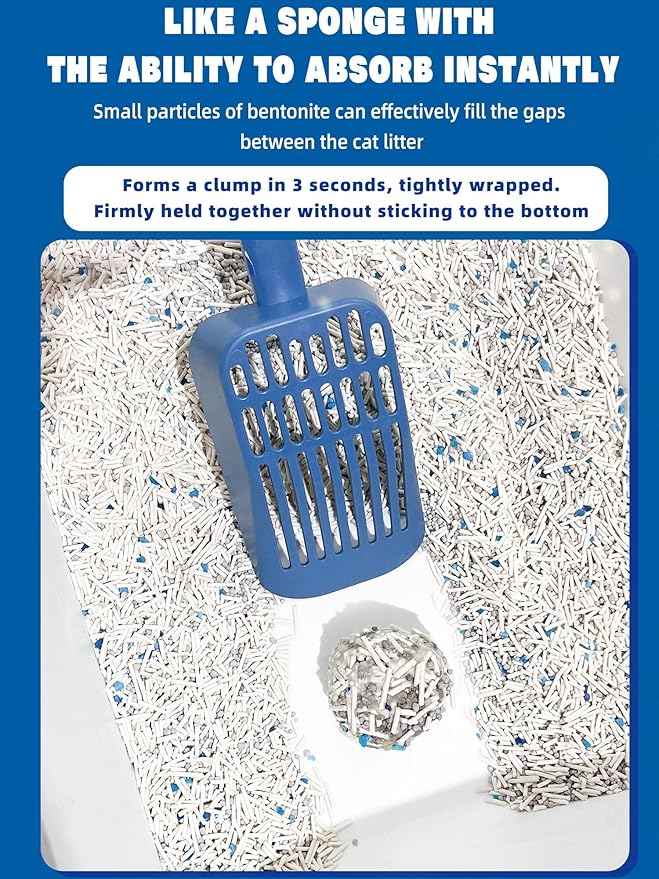 NIKORO Tofu Cat Litter,Strong Clumping Cat Litters,Odor Control and Unscented Ultra Absorbent Water Flushable Bentonite Tofu Cat Litter,Dust Free Scent Free,21 lbs(5.29 lbs×4Bags)