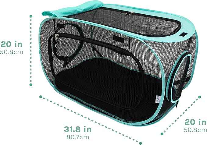 Kitty City Outdoor Catio Furniture and Play Kits for Cats, Outdoor Kennel