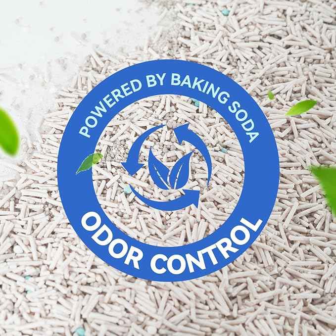 OPET Mixed Tofu Cat Litter - 19lb Strong Clumping Litter, Mixed Tofu and Bentonite, 99.9% Dust Free and Flushable Cat Litter, Natural Sustainable Ingredients Odor Control, Low Tracking（19lb, Milk）