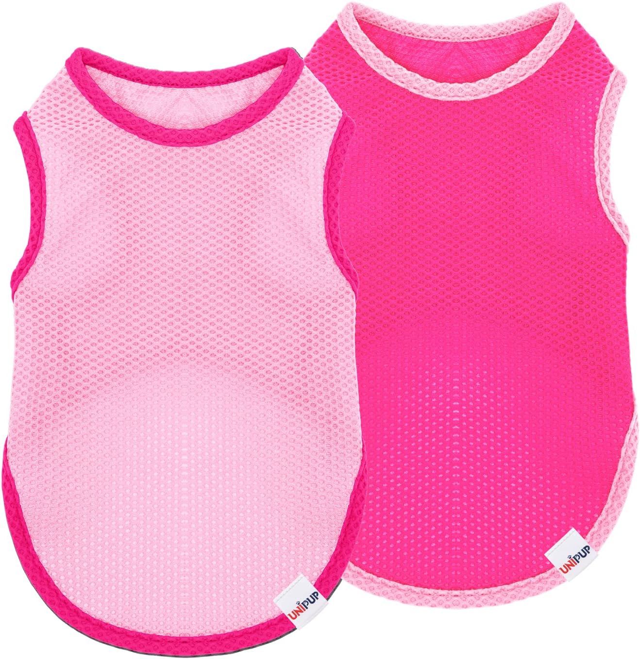 2 Pack Cooling Shirts for Dogs, Breathable Lightweight Dog Shirts for Large Dogs Girl, Sleeveless Sun Protection Shirts for Dog&Cat Puppy Vest Pet Apparel