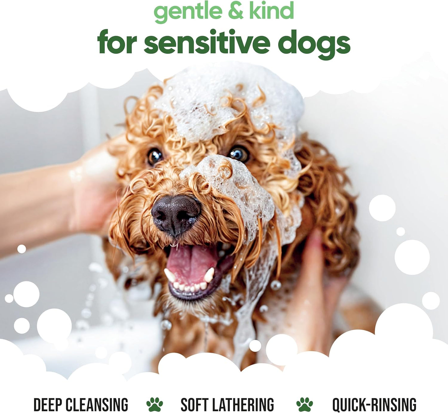 Shed Control Dog Shampoo Aloe & Lemongrass Scented | with Aloe Vera and Pro Vitamin B5 (50.72oz)