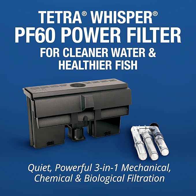 Tetra Complete LED Aquarium Kit for Fish, 55 Gallons, Includes White LED Lights, Filter, Heater and Accessories