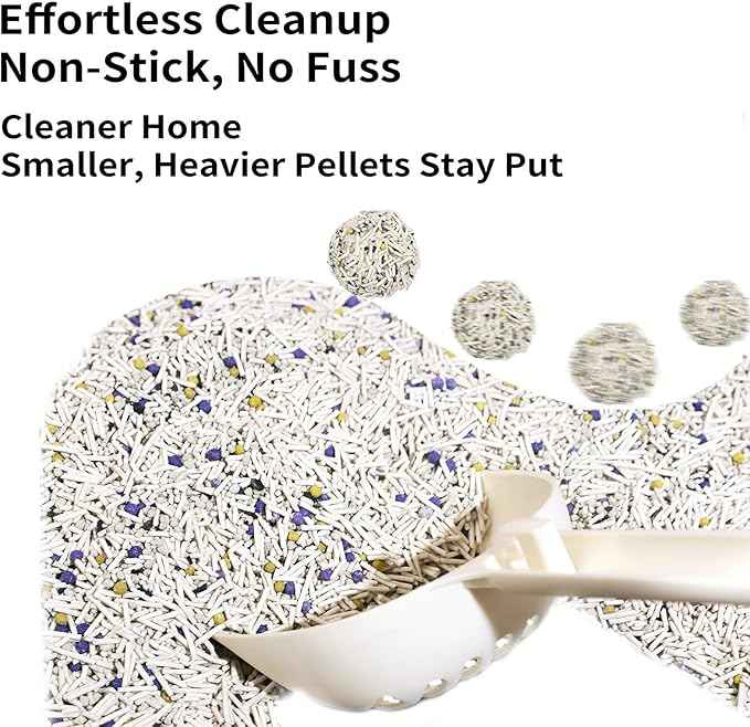 Tofu Cat Litter, Dr. PawPaw Clumping Cat Litter, Natural Tofu Scent 4.5 lb, Dust-Free Keep Kitty Tidy, Superior Odor Control Keep Step Fresh