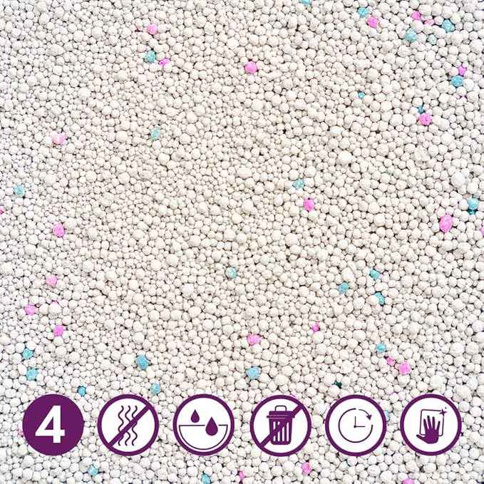 Omlet Clay Clumping Cat Litter | Long Lasting and Low Waste | Absorbent and Sustainable | Excellent Odour Control and High Absorbency | No. 4 - Clay - 17 lbs. 10 oz.