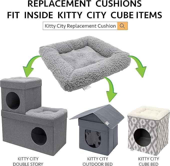 Kitty City Claw Mega Kit 2.0 Furniture, Cat Cushion, Cat Scratch
