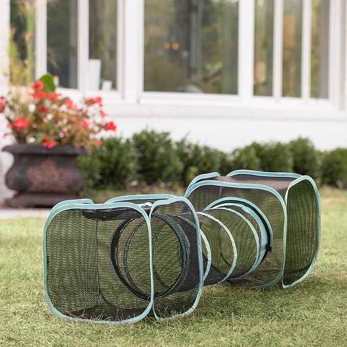 Kitty City Outdoor Catio Furniture and Play Kits for Cats, Two Way Tunnel