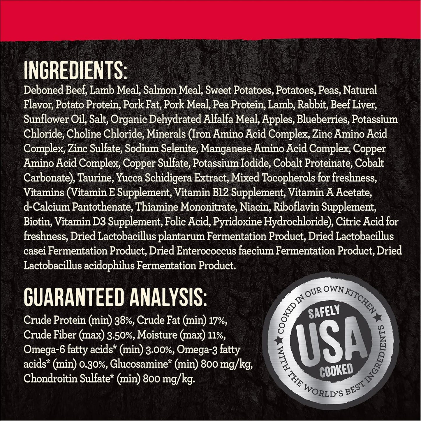 Merrick Backcountry Raw Infused Grain Free Dog Food, Great Plains Red Recipe, Freeze Dried Dog Food - 10 lb. Bag