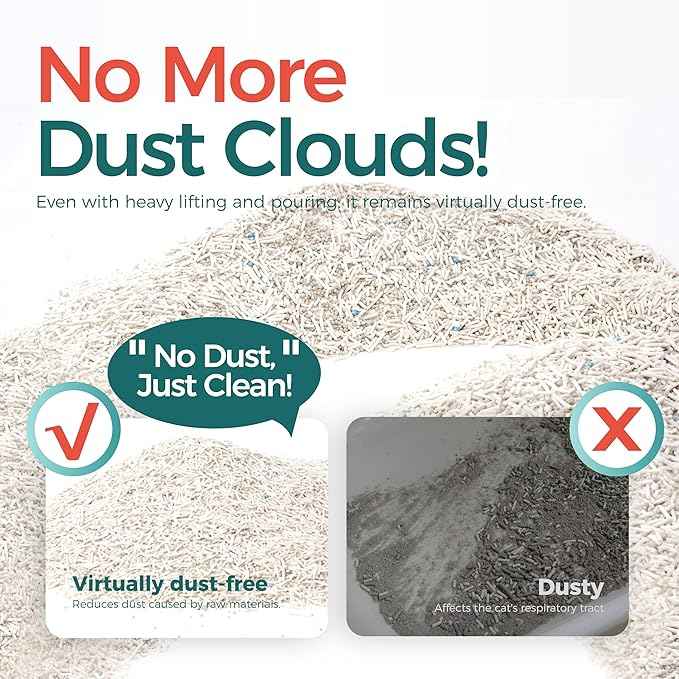 Tofu Cat Litter,Natural Odor Control Dust-Free Clumping Litter(5.5lb×3bags)